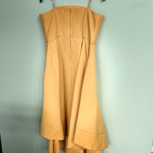 C/MEO Collective Vibrant yellow/gold hi/lo Dress - Picture 2 of 9